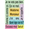 Poster Pals French High-Frequency Vocab Card Set P145R - alternate 3